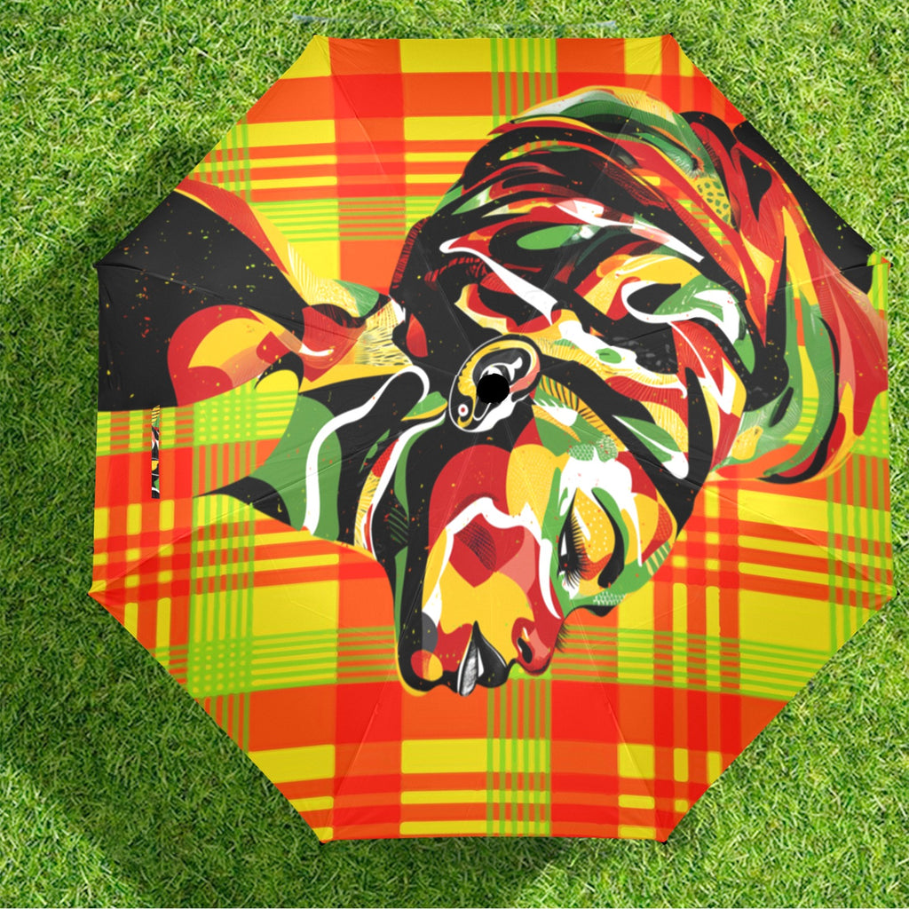 MADRAS Semi-Automatic Foldable Umbrella