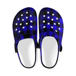 DUSTY PLAID Clogs for Adults