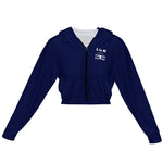 LCC VS CULTURE VULTURE NAVY zipper coat