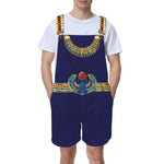 HORUS SHIELD Unisex Shorts Suspender Jumpsuit