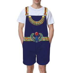 HORUS SHIELD Unisex Shorts Suspender Jumpsuit