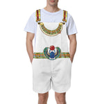 HORUS SHIELD Unisex Shorts Suspender Jumpsuit