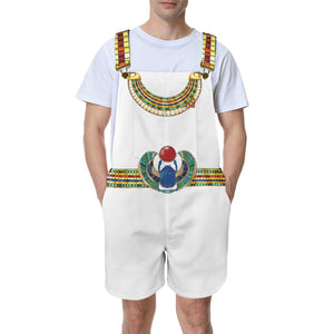 HORUS SHIELD Unisex Shorts Suspender Jumpsuit