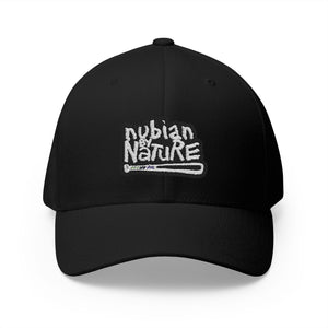 Nubian By Nature Embroidered Cap - Stylish Closed-Back Hat for Nature Lovers