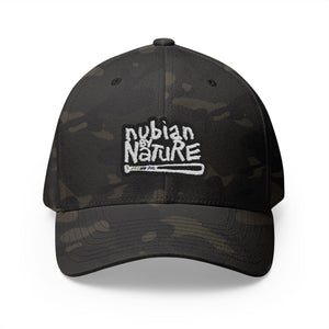 Nubian By Nature Embroidered Cap - Stylish Closed-Back Hat for Nature Lovers