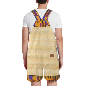 NIL VALLEY Unisex Shorts Suspender Jumpsuit
