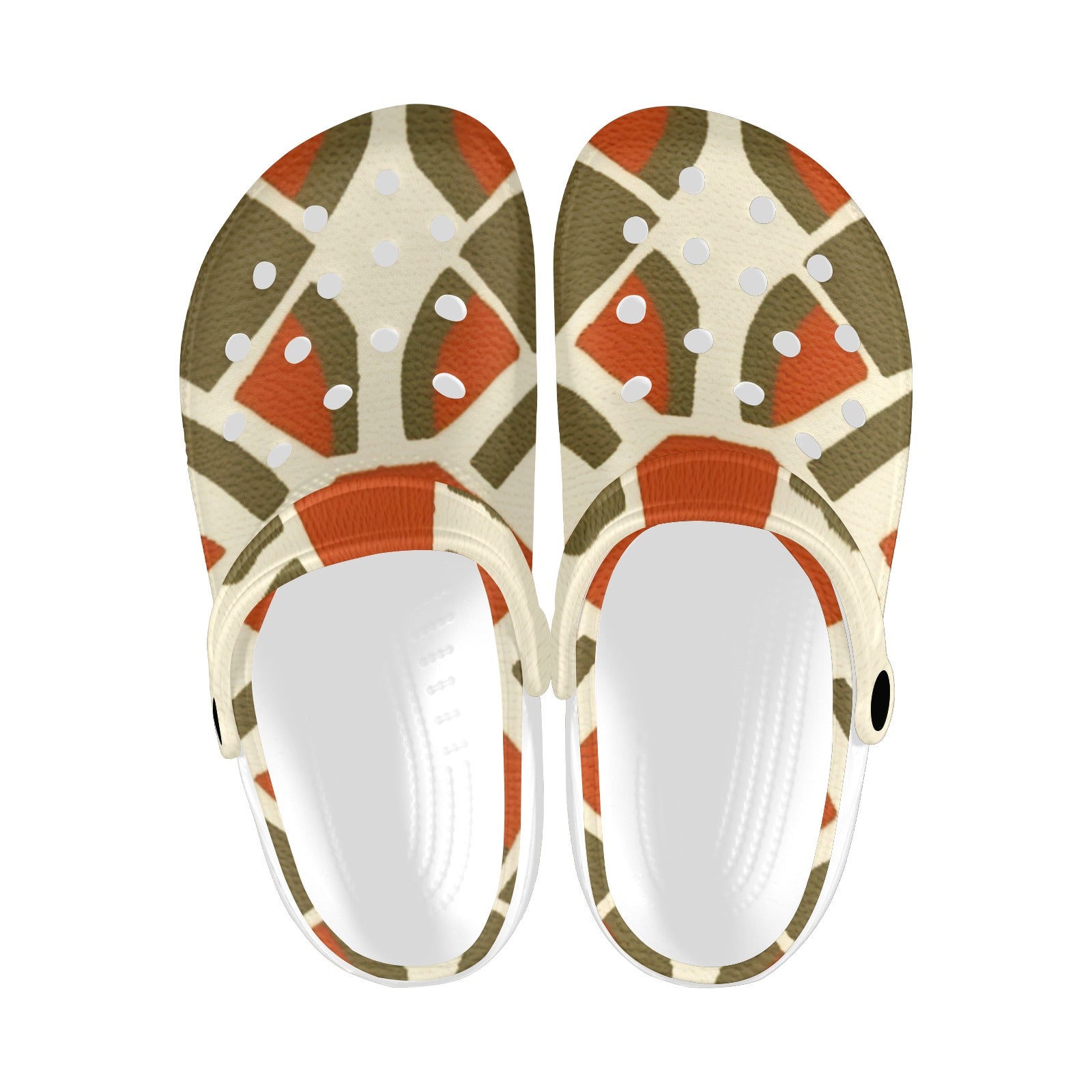 AFRICAN MIDCLOTH Clogs for Adults