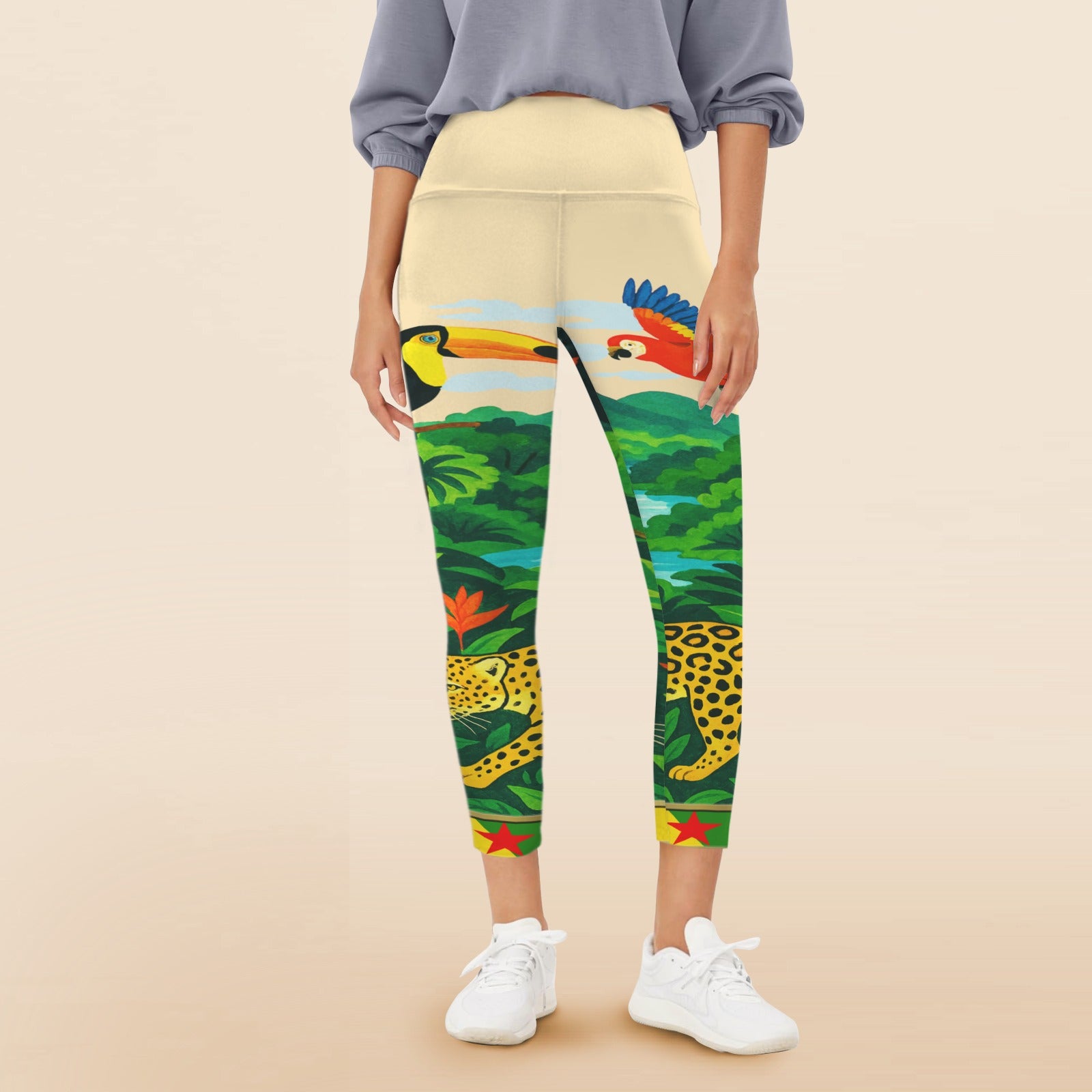 GUYANE AMAZONIE High Waist Pockets Leggings