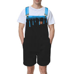 LEAN DRINK Unisex Shorts Suspender Jumpsuit