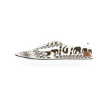 ELEPHANT ORNEMENT Classic Men's Canvas Low Top Shoes
