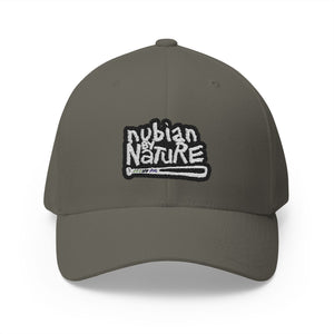 Nubian By Nature Embroidered Cap - Stylish Closed-Back Hat for Nature Lovers