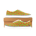 KENTE Men's Canvas Low Top Shoes