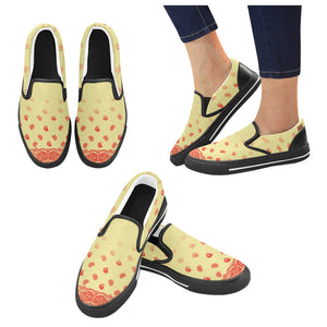BANDANA GRADIENT Unusual Slip-on Canvas Shoes