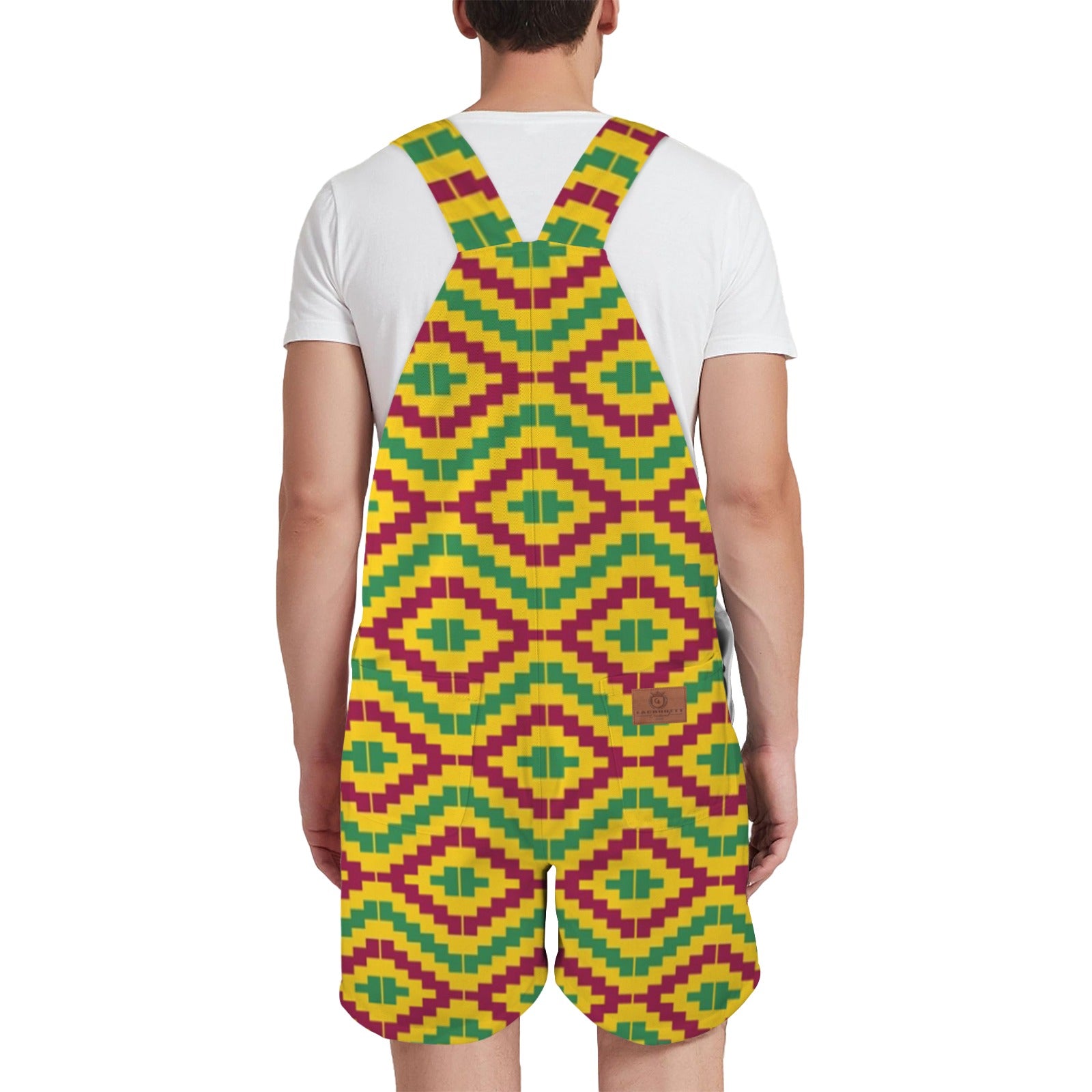 KEMET TISSU Unisex Shorts Suspender Jumpsuit