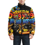 RAISE ON 90's Men's Stand Collar Padded Jacket