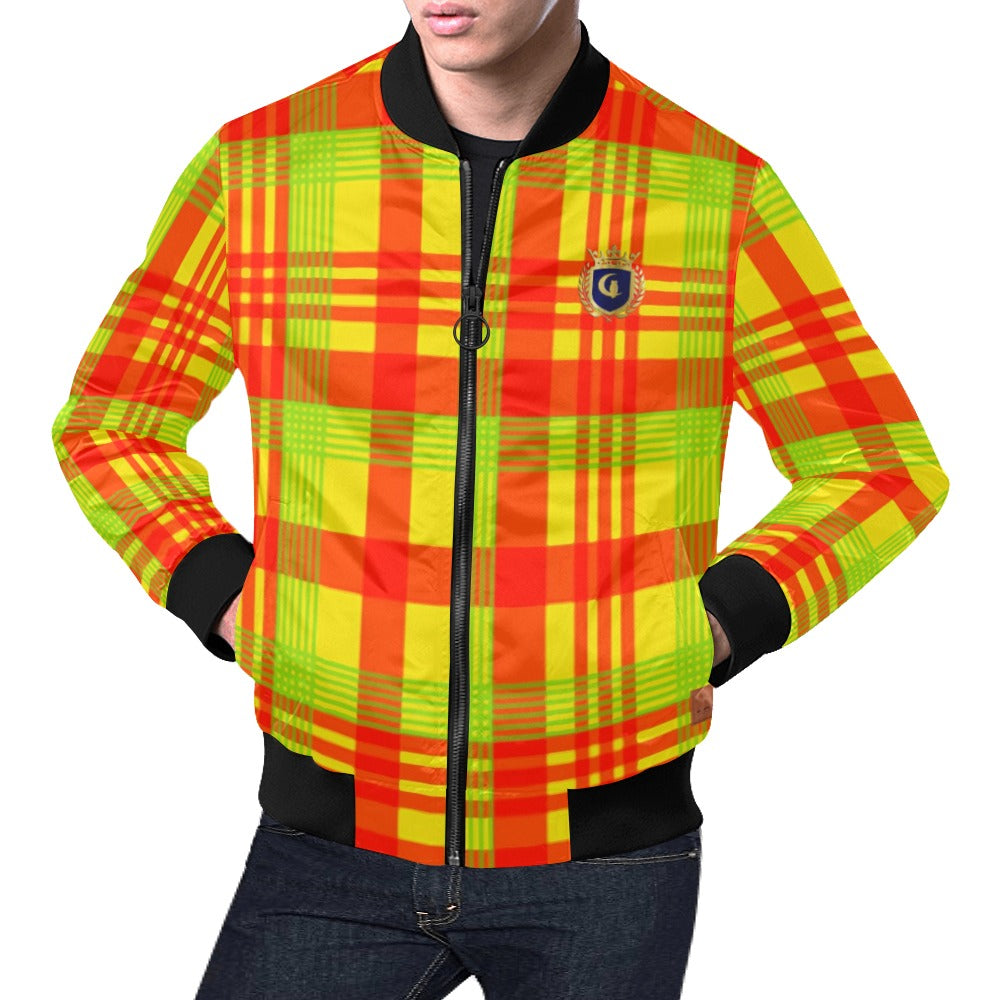 MADRAS Bomber Jacket for Men