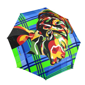 MADRAS Semi-Automatic Foldable Umbrella