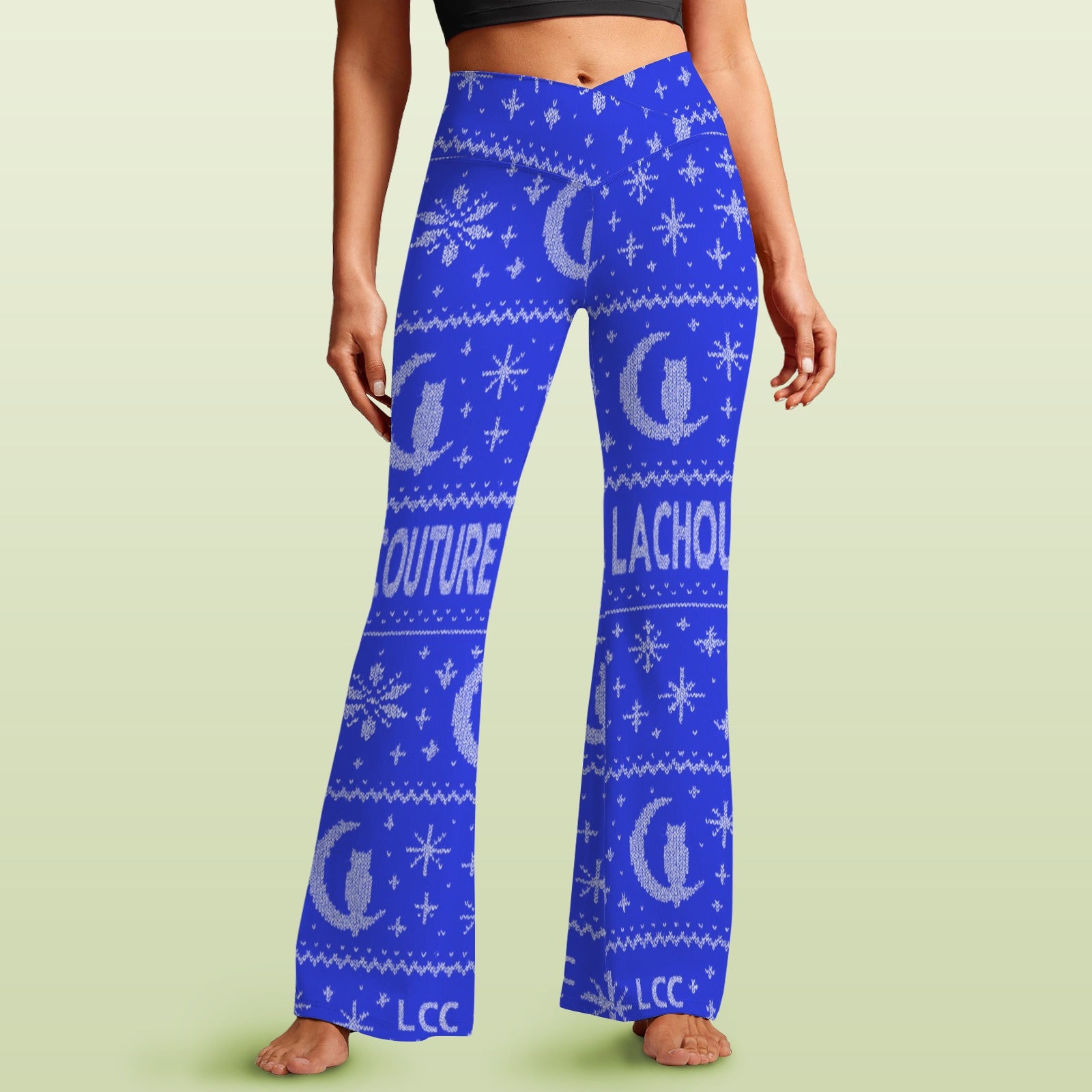 UGLY XMASHigh Waist Crossover Leggings