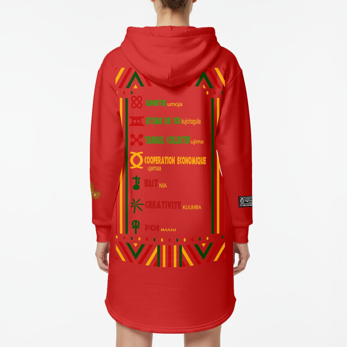 HAPPY KWANZAA Women’s Hoodie Dress |DTF