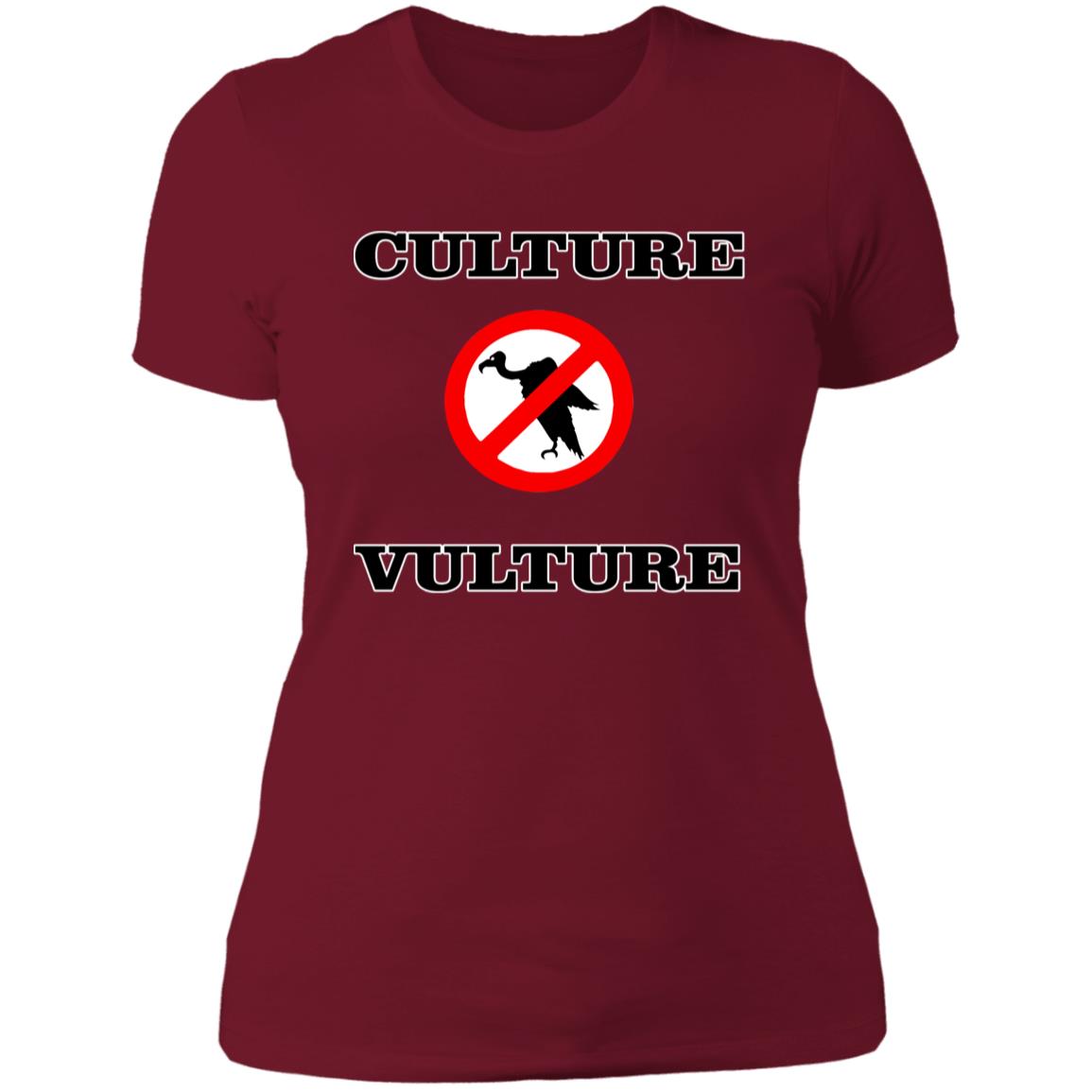 NO CULTURE VULTURE Ladies' T-Shirt