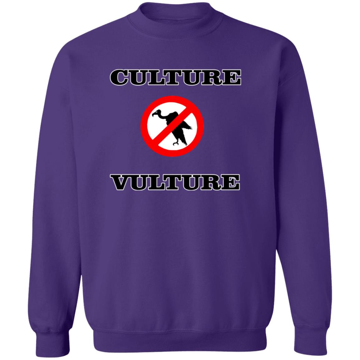 NO CULTURE VULTURE Crewneck Sweatshirt