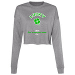LUCKY BUT Ladies' Cropped Crew