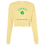 LUCKY BUT Ladies' Cropped Crew