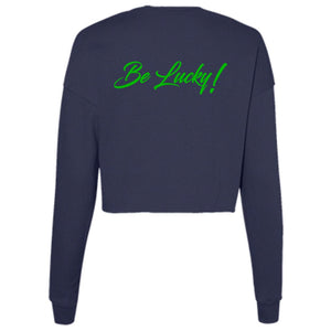 BE LUCKY Ladies' Cropped Crew