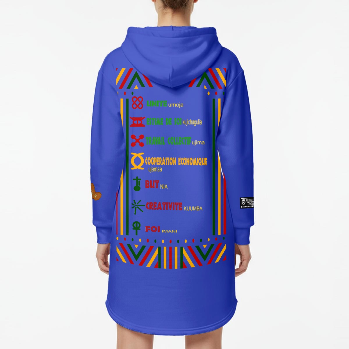 HAPPY KWANZAA Women’s Hoodie Dress |DTF