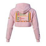 HAPPY KWANZAA Women's Cropped Hoodie|DTF