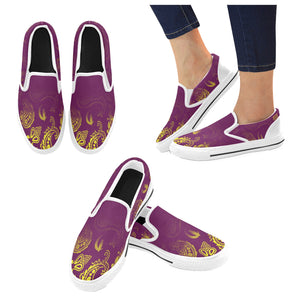 BANDANA DEGRADE Men's Unusual Slip-on Shoes