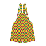 KEMET TISSU Unisex Shorts Suspender Jumpsuit
