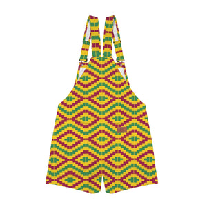 KEMET TISSU Unisex Shorts Suspender Jumpsuit
