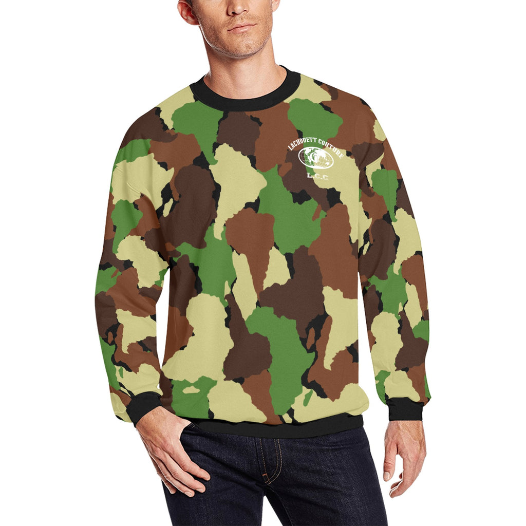Diaspora camouflage Crewneck Sweatshirt for Men