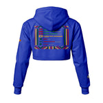 HAPPY KWANZAA Women's Cropped Hoodie|DTF