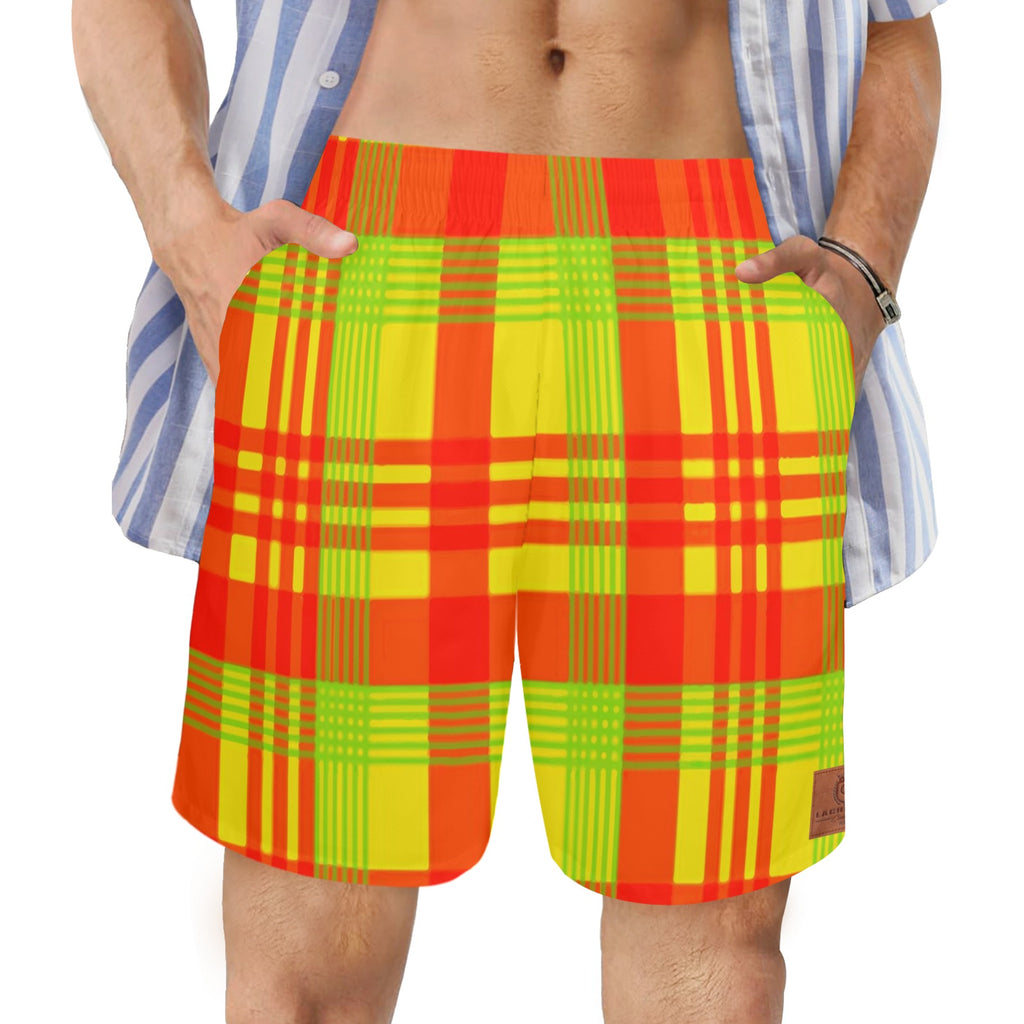 MADRAS Men's Elastic Beach Shorts