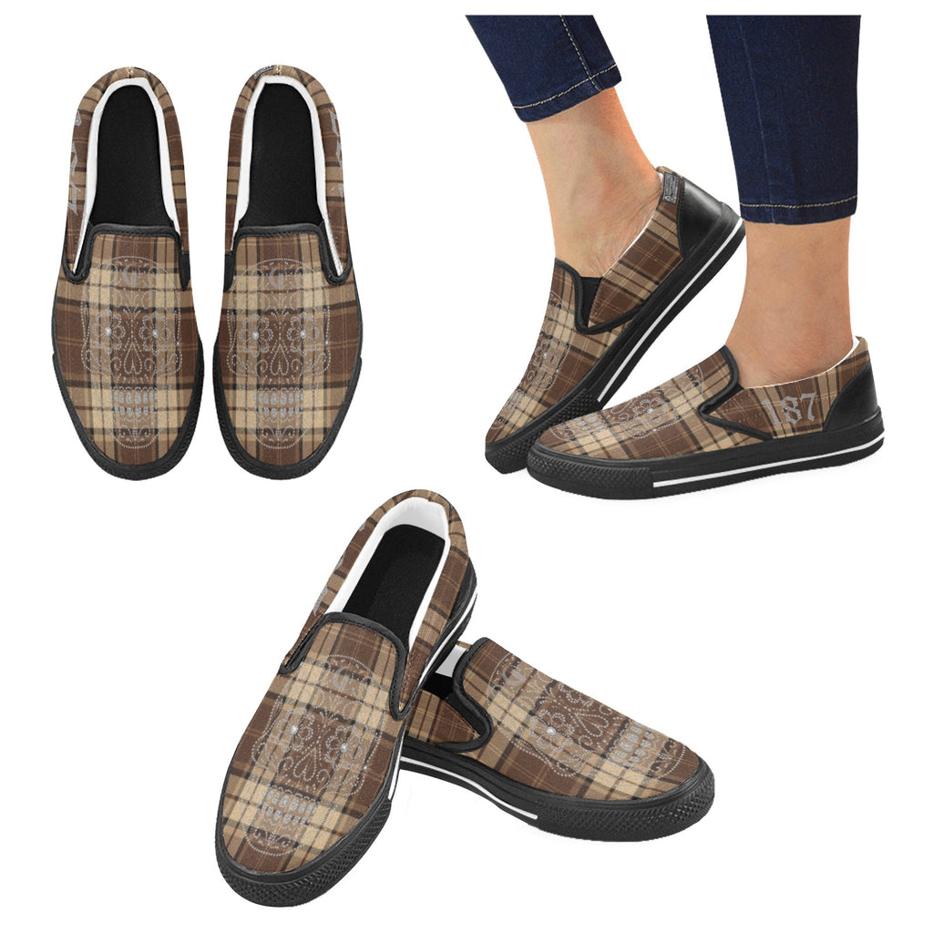 LOS CRIMINALES Men's Unusual Slip-on Shoes
