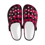 DUSTY PLAID Clogs for Adults