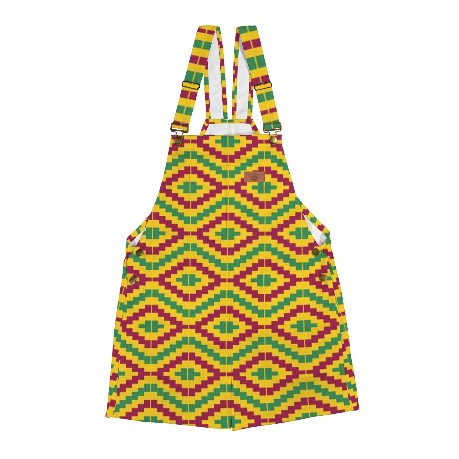 KEMET TISSU Unisex Shorts Suspender Jumpsuit
