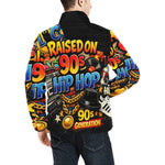 RAISE ON 90's Men's Stand Collar Padded Jacket