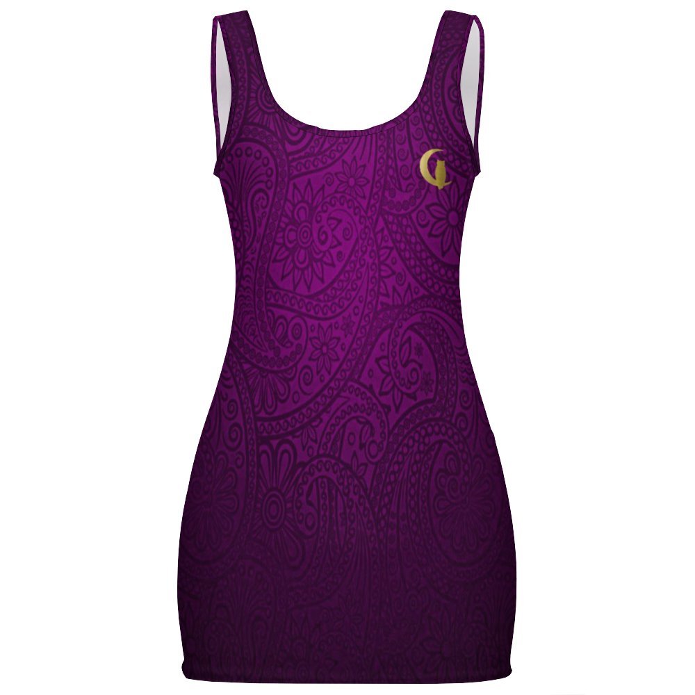 BANDANA DELUXE GRAPES Bodycon Tank  Dress