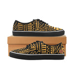 AFRICAN MIDCLOTH Men's Canvas Low Shoes