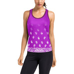 BANDANA GRADIENT Women's Racerback Tank Top