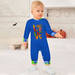 MADRAS Long Sleeve Baby Romper