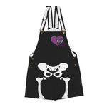SKELETON Unisex Shorts Suspender Jumpsuit
