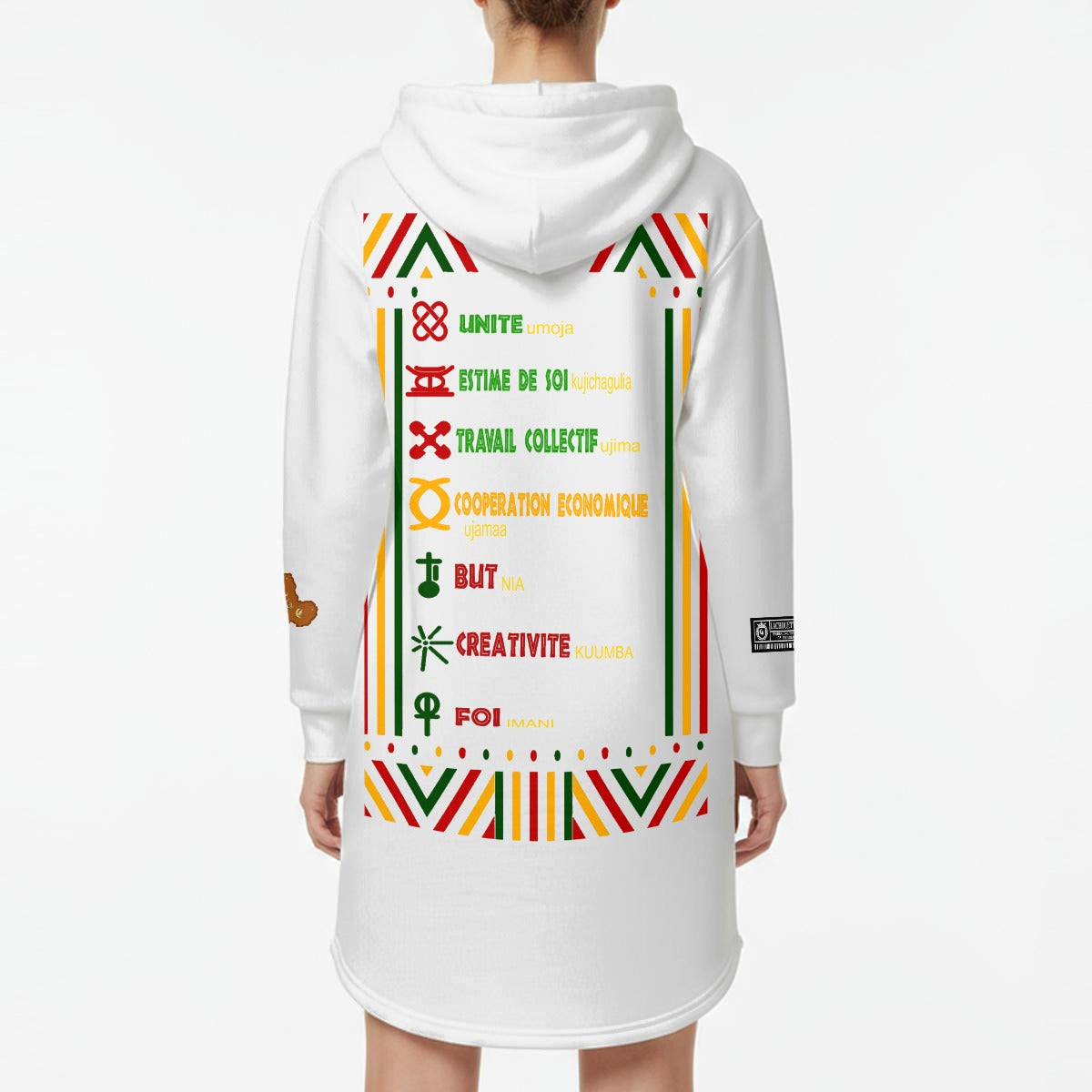 HAPPY KWANZAA Women’s Hoodie Dress |DTF
