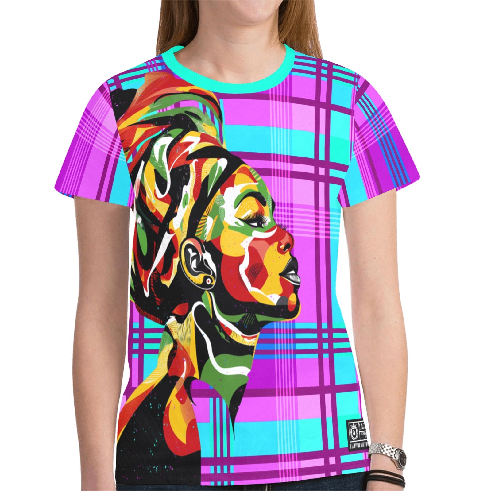 MADRAS CHWITY T-shirt for Women