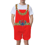 HORUS SHIELD Unisex Shorts Suspender Jumpsuit