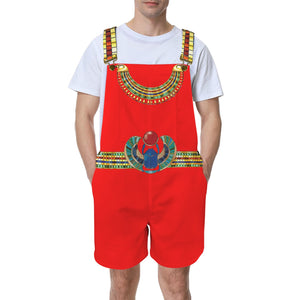 HORUS SHIELD Unisex Shorts Suspender Jumpsuit