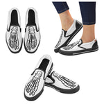 SKELETON Men's Unusual Slip-on Canvas Shoes